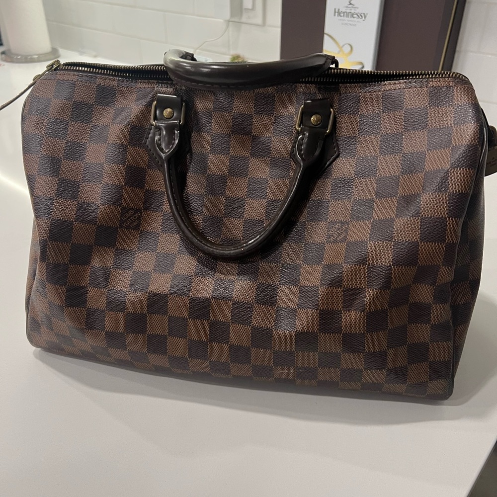 LOUIS VUITTON SPEEDY 35 DAMIER VERY GOOD CONDITION